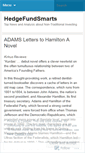 Mobile Screenshot of hedgefundsmarts.wordpress.com