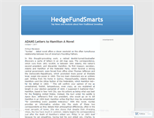 Tablet Screenshot of hedgefundsmarts.wordpress.com