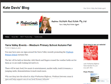 Tablet Screenshot of katedavisandrewmcmathrealestate.wordpress.com
