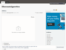 Tablet Screenshot of discountcigarettes2.wordpress.com