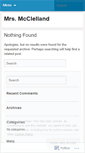 Mobile Screenshot of mrsmcclelland.wordpress.com
