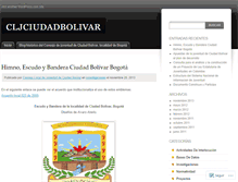 Tablet Screenshot of cljciudadbolivar.wordpress.com