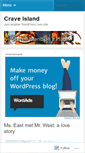 Mobile Screenshot of craveisland.wordpress.com
