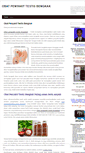Mobile Screenshot of obatpenyakittestisbengkak.wordpress.com