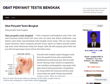 Tablet Screenshot of obatpenyakittestisbengkak.wordpress.com