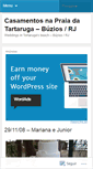 Mobile Screenshot of casamentosnapraia.wordpress.com