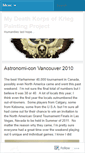 Mobile Screenshot of deathkorps.wordpress.com