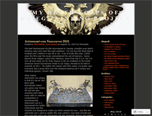 Tablet Screenshot of deathkorps.wordpress.com