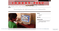 Desktop Screenshot of indestperu.wordpress.com