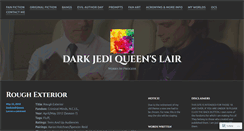Desktop Screenshot of darkjediqueen.wordpress.com