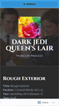 Mobile Screenshot of darkjediqueen.wordpress.com