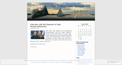 Desktop Screenshot of lakenormanreflections.wordpress.com