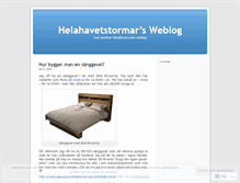 Tablet Screenshot of helahavetstormar.wordpress.com