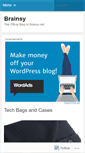 Mobile Screenshot of brainsy.wordpress.com
