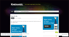 Desktop Screenshot of kinekansel.wordpress.com