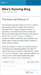 Mobile Screenshot of mikesrunningblogx.wordpress.com