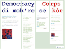 Tablet Screenshot of demokrato.wordpress.com