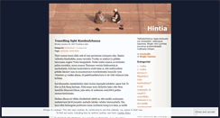 Desktop Screenshot of hintia.wordpress.com