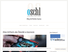 Tablet Screenshot of oschl.wordpress.com