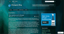 Desktop Screenshot of clonage21.wordpress.com