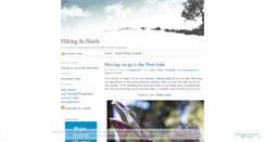 Desktop Screenshot of hikinginheels.wordpress.com