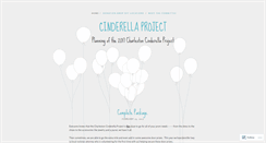 Desktop Screenshot of cinderellaproject.wordpress.com