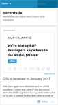 Mobile Screenshot of barentsdx.wordpress.com