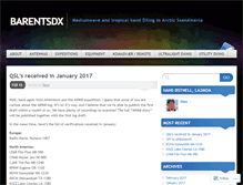 Tablet Screenshot of barentsdx.wordpress.com