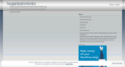 Desktop Screenshot of hsujiantoshmhmkn.wordpress.com