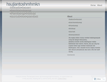 Tablet Screenshot of hsujiantoshmhmkn.wordpress.com
