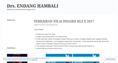 Desktop Screenshot of endanghambali.wordpress.com