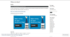 Desktop Screenshot of kkaroundtheworld.wordpress.com