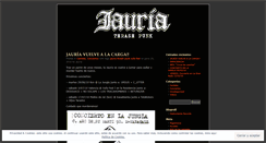 Desktop Screenshot of jauria.wordpress.com