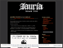 Tablet Screenshot of jauria.wordpress.com