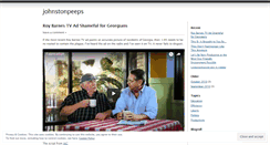 Desktop Screenshot of johnstonpeeps.wordpress.com