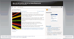 Desktop Screenshot of brandbuildingbuzz.wordpress.com