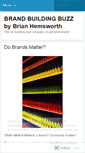 Mobile Screenshot of brandbuildingbuzz.wordpress.com