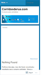 Mobile Screenshot of corridasderua.wordpress.com