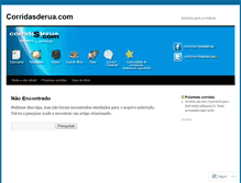 Tablet Screenshot of corridasderua.wordpress.com