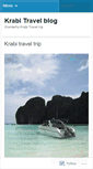 Mobile Screenshot of krabitravels.wordpress.com