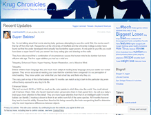 Tablet Screenshot of krugchronicles.wordpress.com