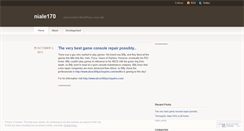 Desktop Screenshot of niale170.wordpress.com