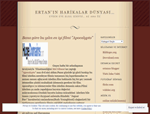 Tablet Screenshot of ertanca.wordpress.com
