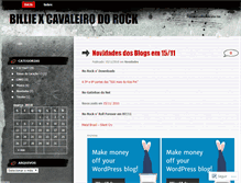 Tablet Screenshot of billiexcavaleiro.wordpress.com