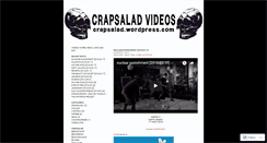 Desktop Screenshot of crapsalad.wordpress.com