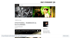 Desktop Screenshot of mccommeca.wordpress.com