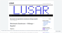 Desktop Screenshot of lusarin.wordpress.com