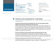 Tablet Screenshot of eyeraqnews.wordpress.com