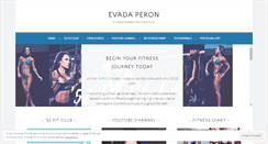 Desktop Screenshot of evadaperon.wordpress.com