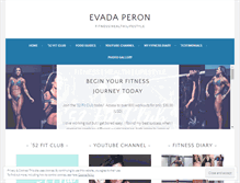 Tablet Screenshot of evadaperon.wordpress.com